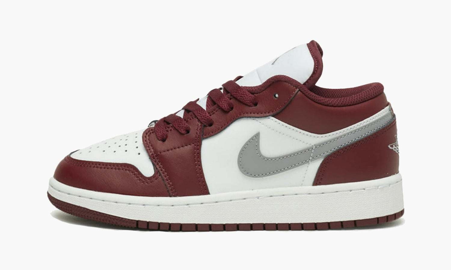 Air Jordan 1 Low GS "White Bordeaux" - 553560 615 | Grailshop