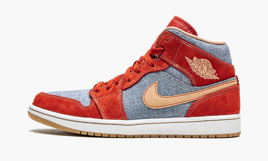 Air Jordan 1 Mid "Denim Red" - DM4352 600 | Grailshop