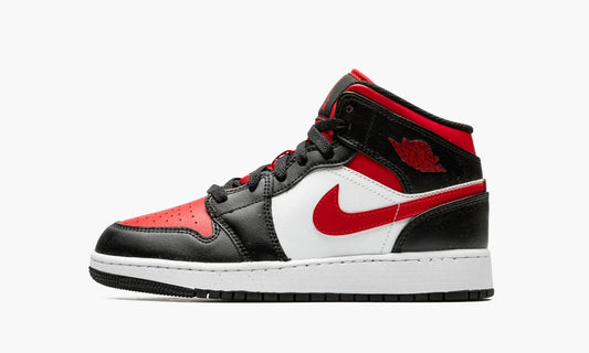 Air Jordan 1 Mid GS "Black Fire Red" - 554725 079 | Grailshop