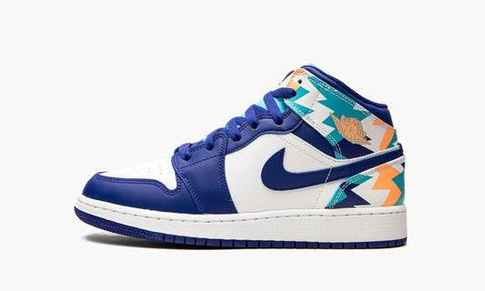 Air Jordan 1 Mid GS "Geometric Print" - 555112 105 | Grailshop