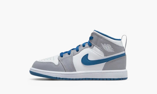 Air Jordan 1 Mid PS "True Blue Cement" - DQ8424 014 | Grailshop