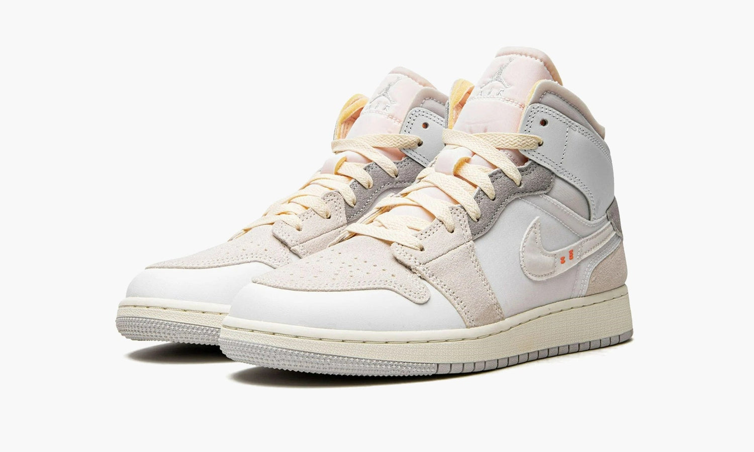 Air Jordan 1 Mid SE GS "Craft Inside Out White Grey" - DQ3726 100 | Grailshop