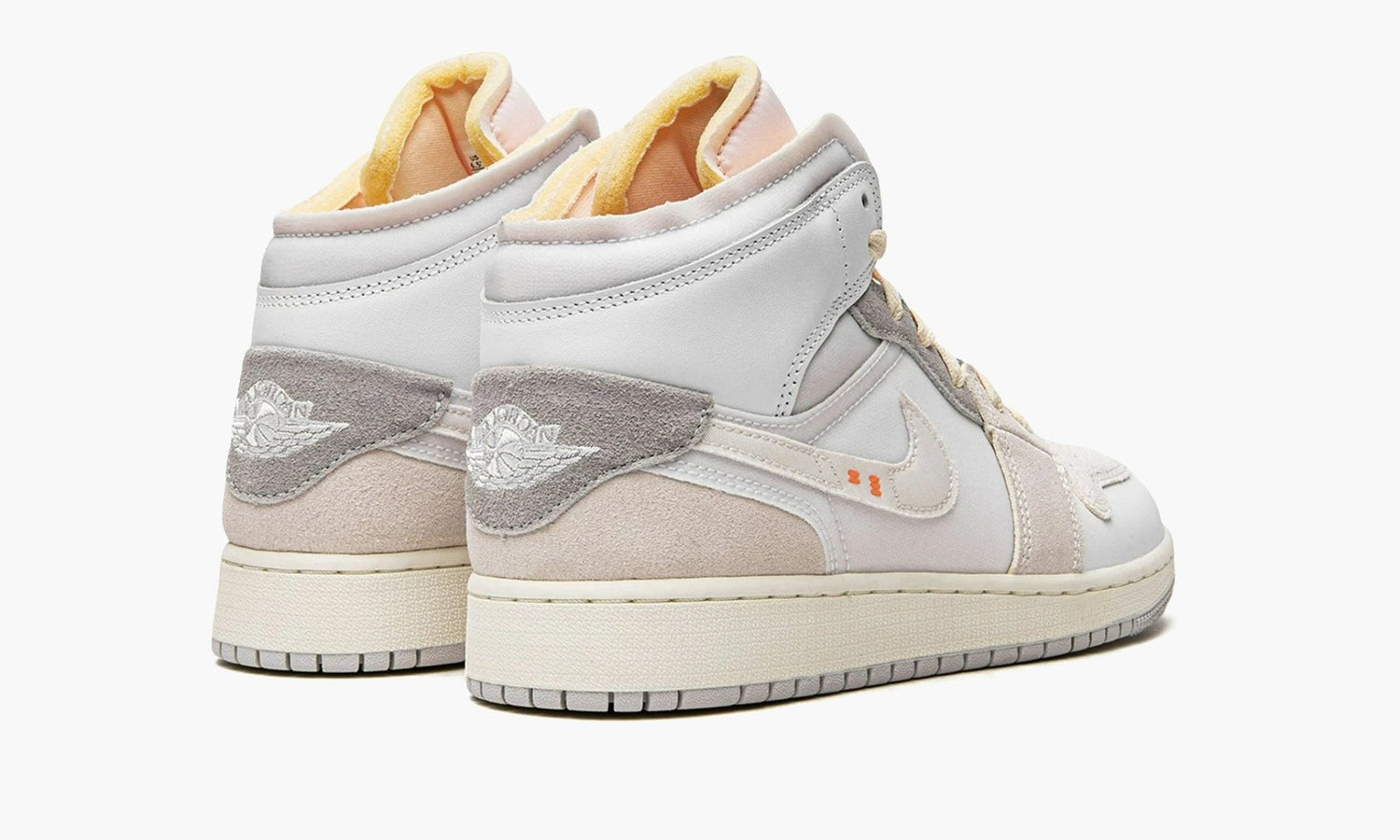 Air Jordan 1 Mid SE GS "Craft Inside Out White Grey" - DQ3726 100 | Grailshop