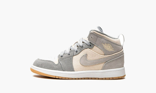 Air Jordan 1 Mid SE PS "Coconut Milk Particle Grey" - DN4345 100 | Grailshop