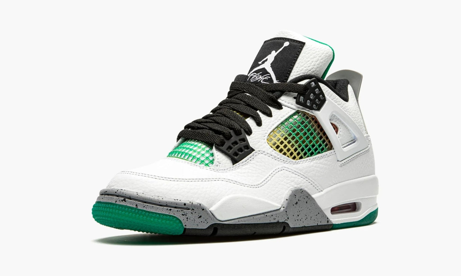 Air Jordan 4 Retro WMNS "Lucid Green Rasta" - AQ9129 100 | Grailshop