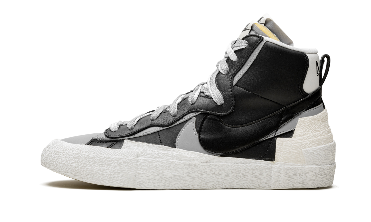Sacai x nike blazer mid best sale white grey