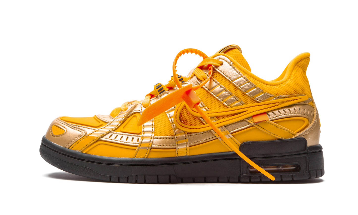 Air Rubber Dunk Off White University Gold Grailshop