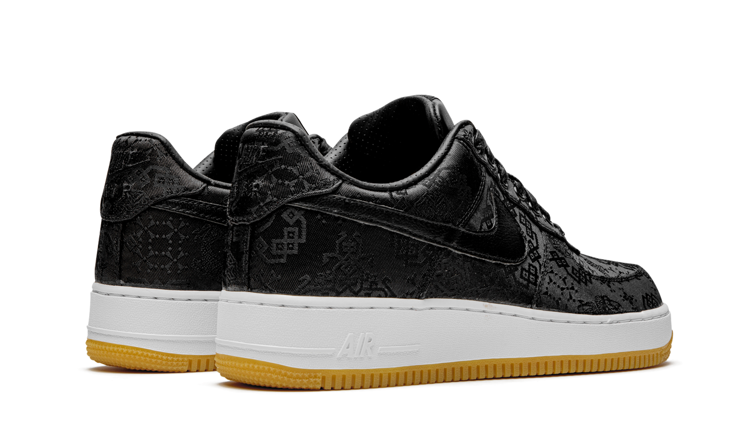 Air Force 1 07 Clot x Fragment Black Silk Grailshop