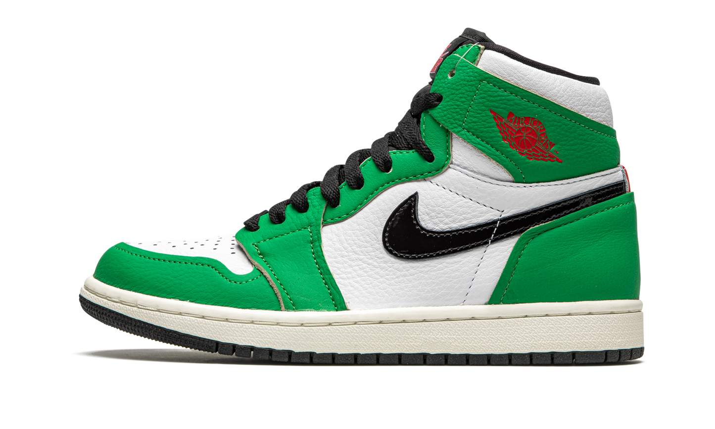 Green air top jordan 1s