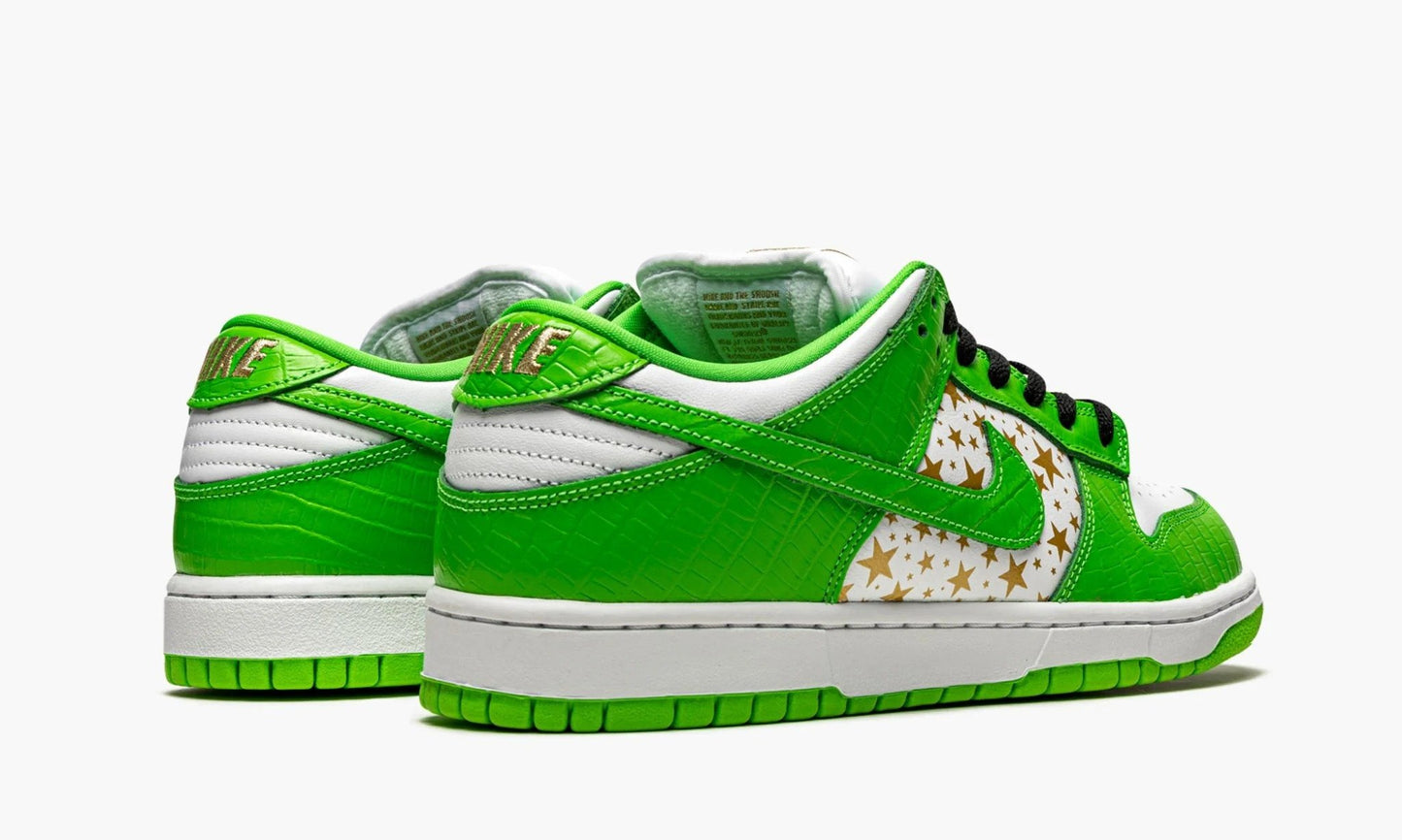 Dunk SB Low "Supreme - Stars - Mean Green"