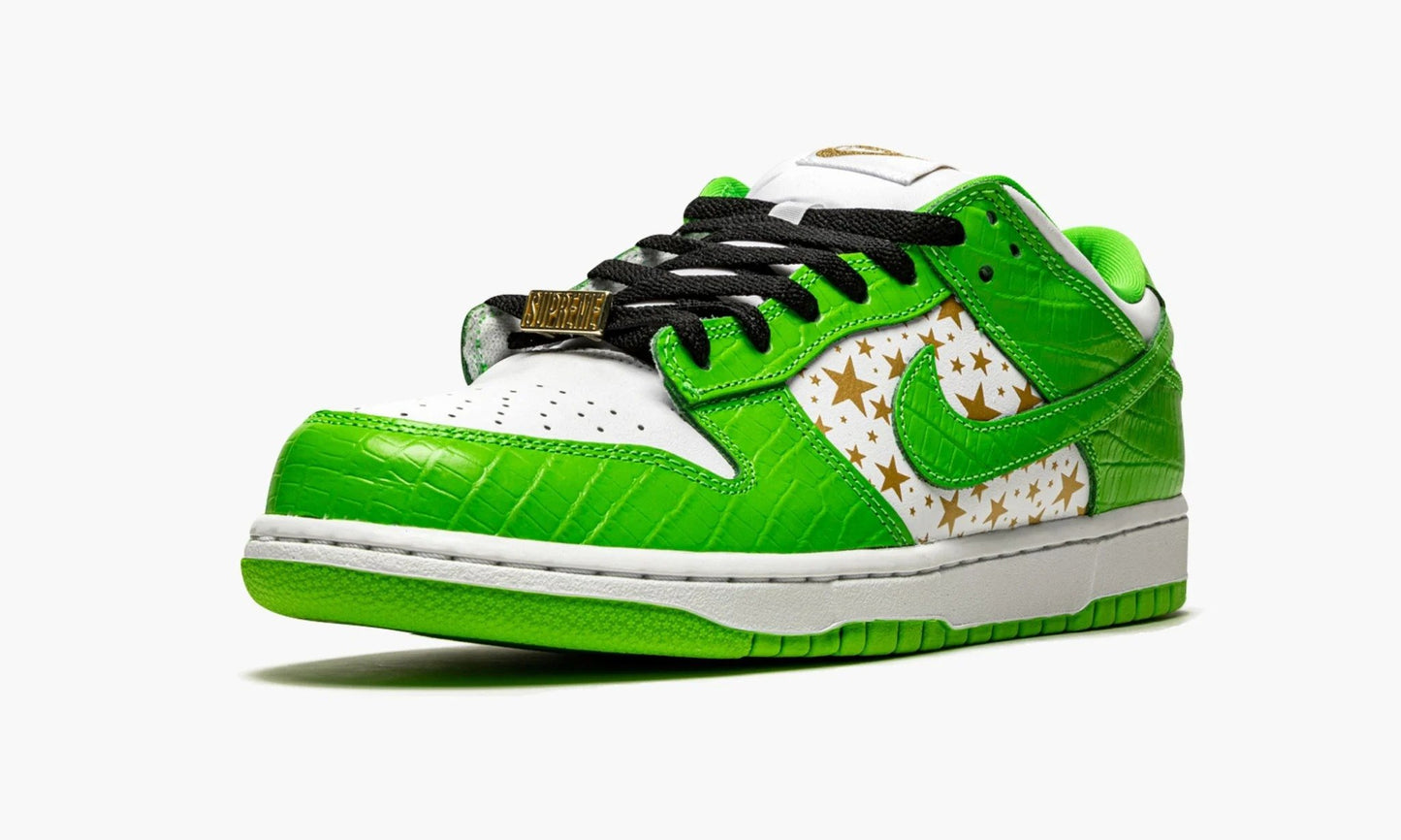 Dunk SB Low "Supreme - Stars - Mean Green"