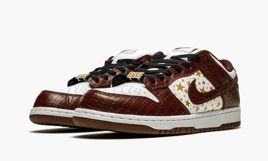 Dunk SB Low "Supreme - Stars - Barkroot Brown" - DH3228 103 | Grailshop