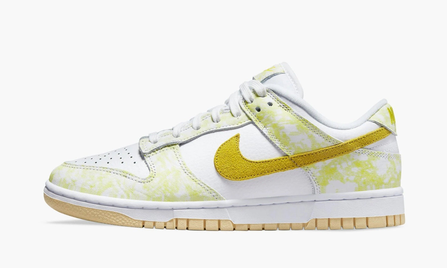 Nike Dunk Low og Yellow Strike