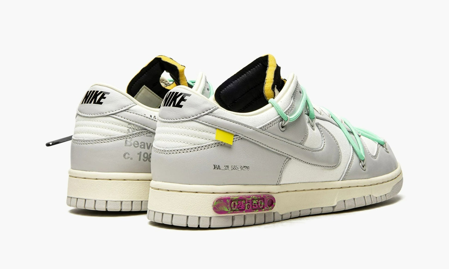 Dunk Low "Off-White - Lot 4" - DM1602 114 | Grailshop