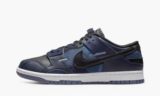 Dunk Low "Scrap Black Navy" - DH7450 400 | Grailshop