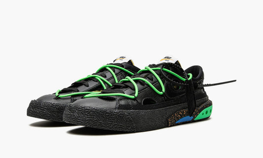 Nike Blazer Low "Off-White Black Electro Green" - DH7863 001 | Grailshop
