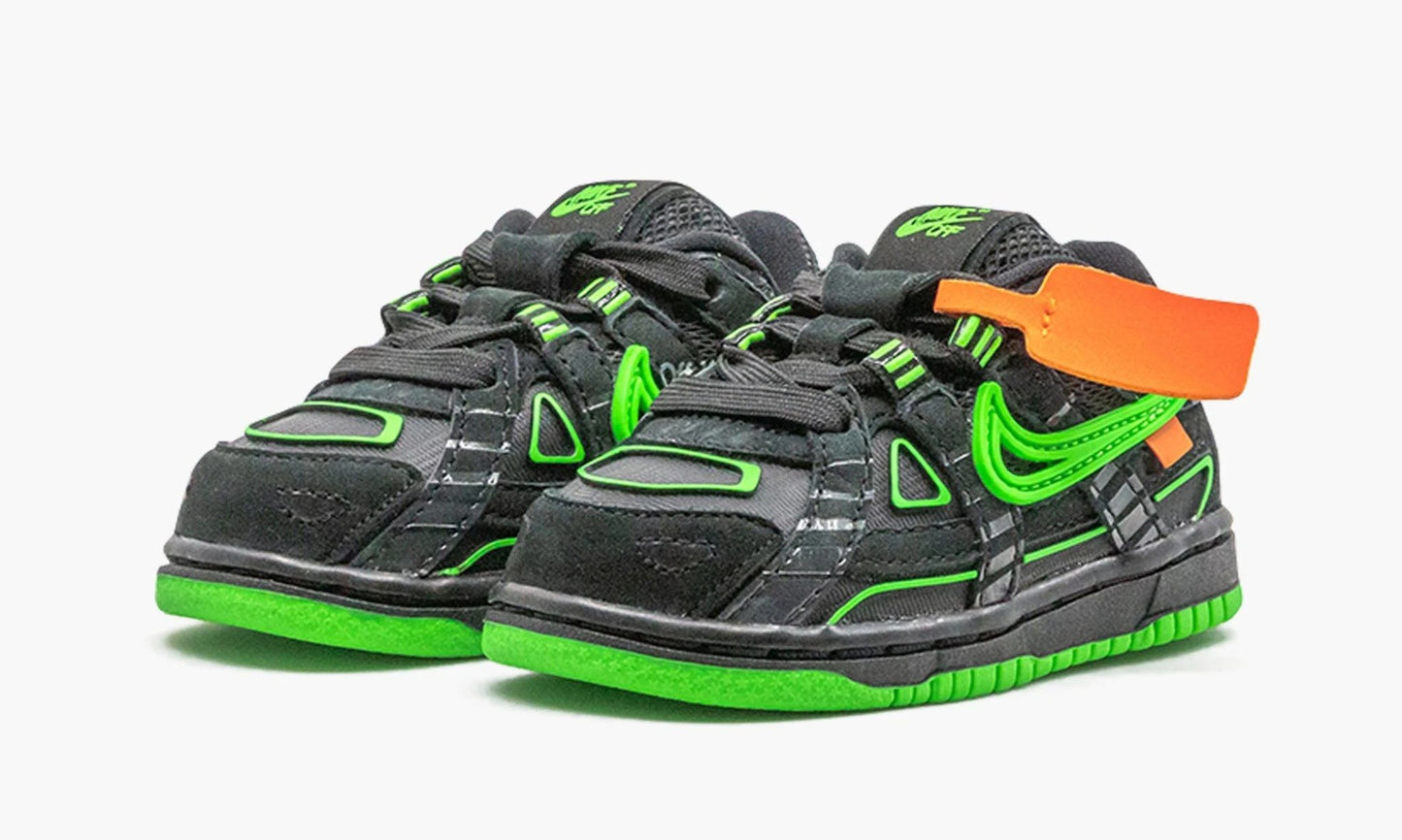 Rubber Dunk TD "Off-White - Green Strike"