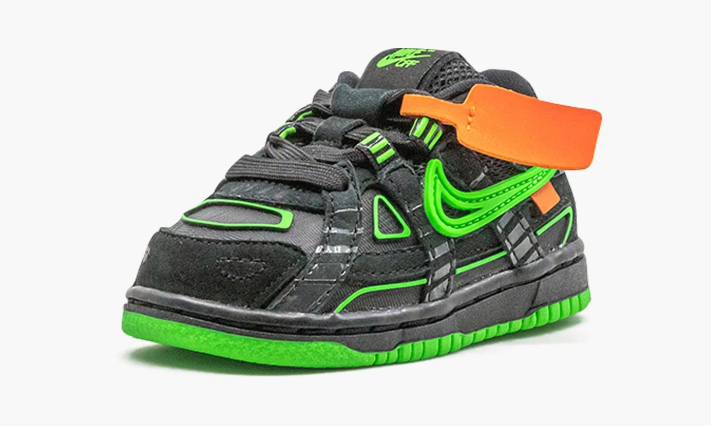 Rubber Dunk TD "Off-White - Green Strike"