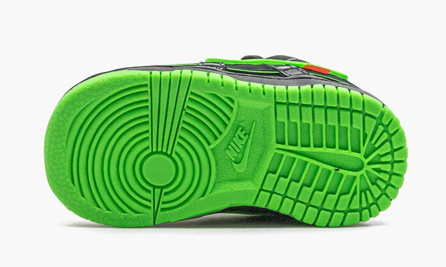 Rubber Dunk TD "Off-White - Green Strike"