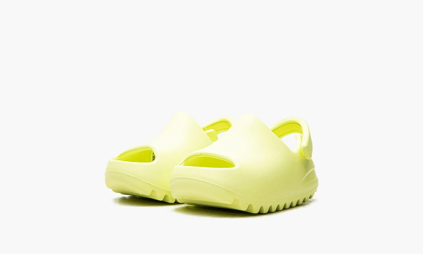 Yeezy Slide Infant "Glow Green" - GX6140 | Grailshop