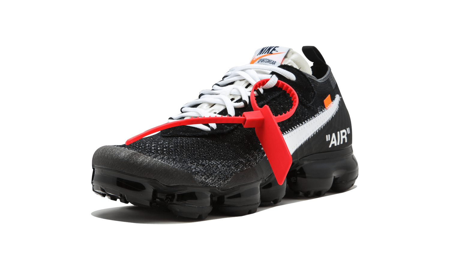 Nike air vapormax fk off white in black hotsell