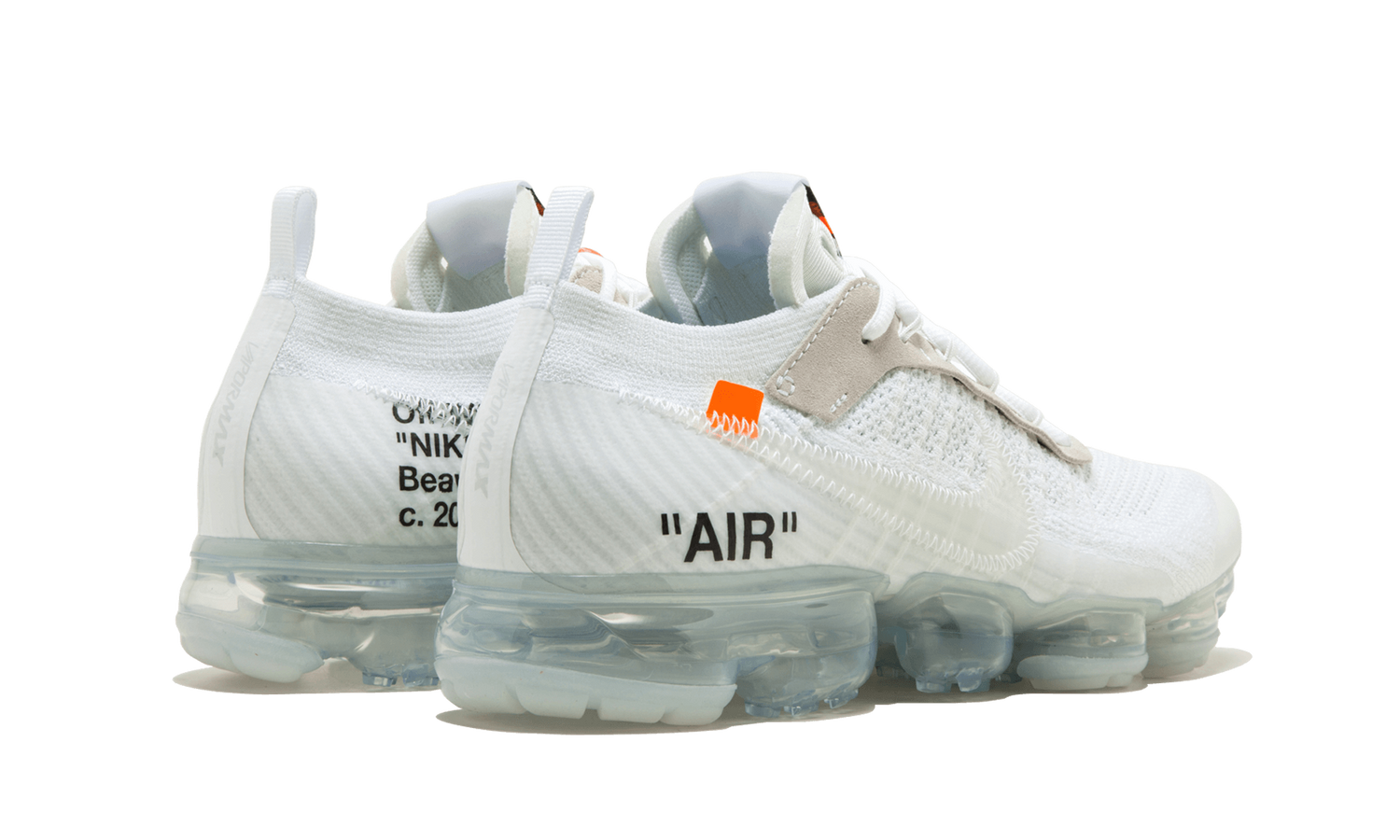 Harga vapormax off best sale white