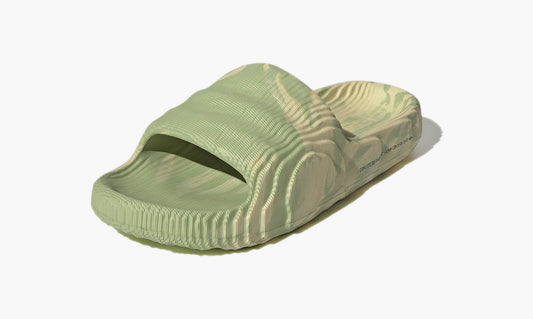 Adidas Adilette 22 Slides "Magic Lime St Desert Sand" - GY1597 | Grailshop