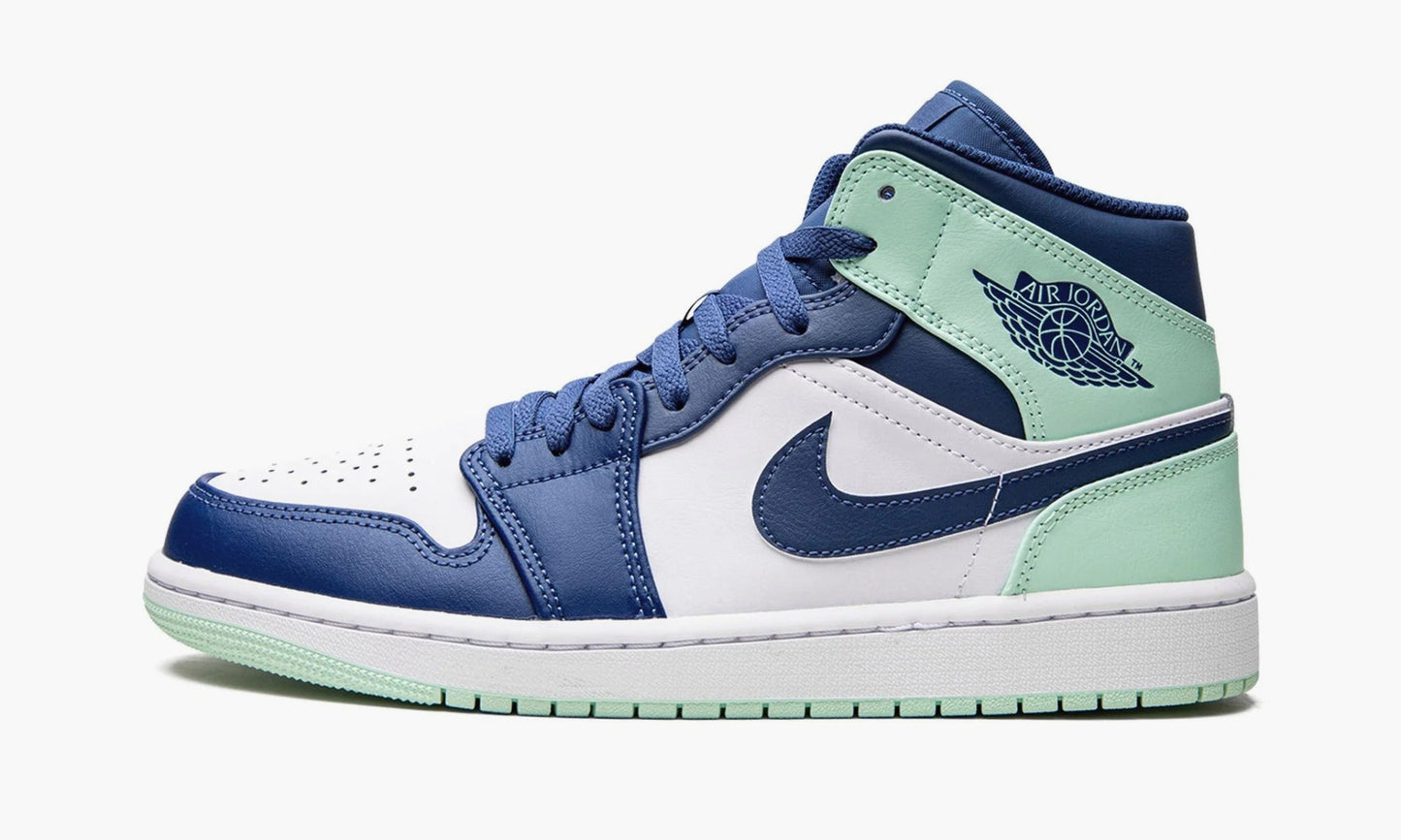 Nike Air Jordan 1 Mid “Mystic Navy Mint Foam” - 554724 413 | WAYOFF