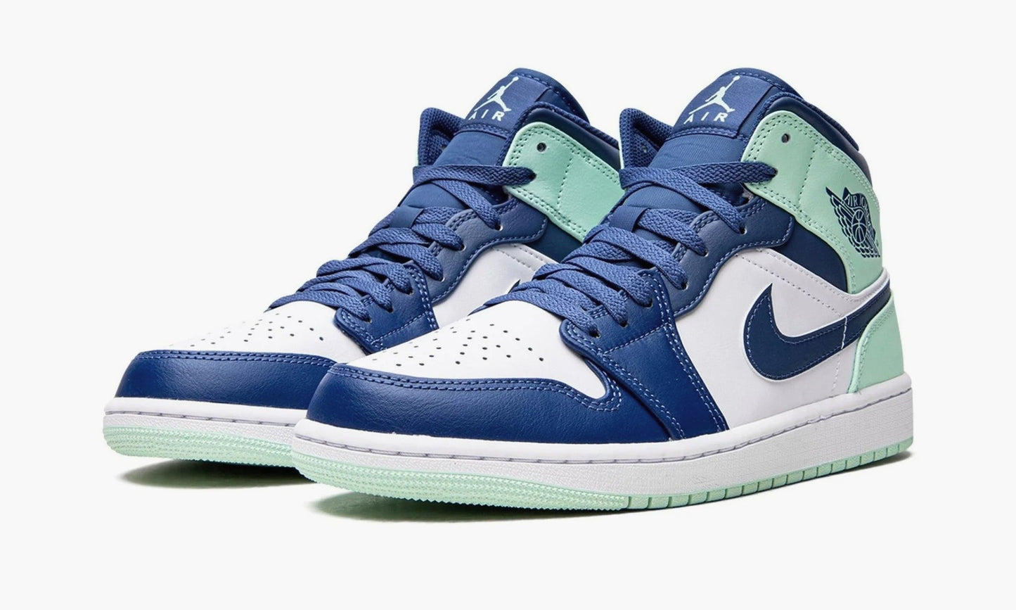 Nike Air Jordan 1 Mid “Mystic Navy Mint Foam” - 554724 413 | WAYOFF