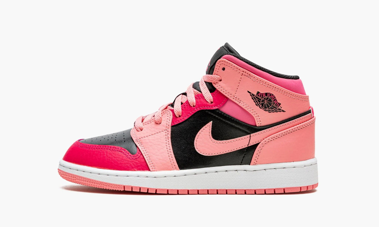 Nike AIr Jordan 1 Mid GS "Coral Chalk" - 554725-662 | Grailshop