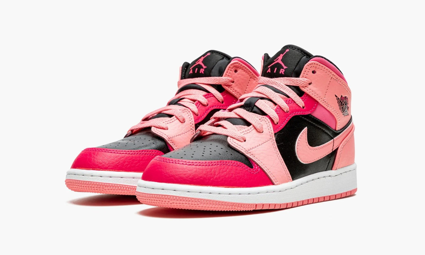 Nike AIr Jordan 1 Mid GS "Coral Chalk" - 554725-662 | Grailshop