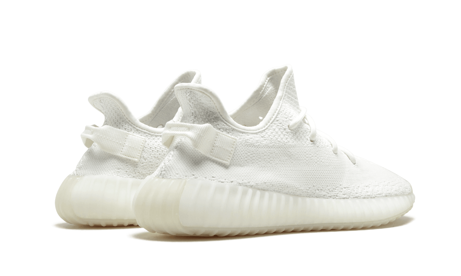 All white yeezys 350 hotsell