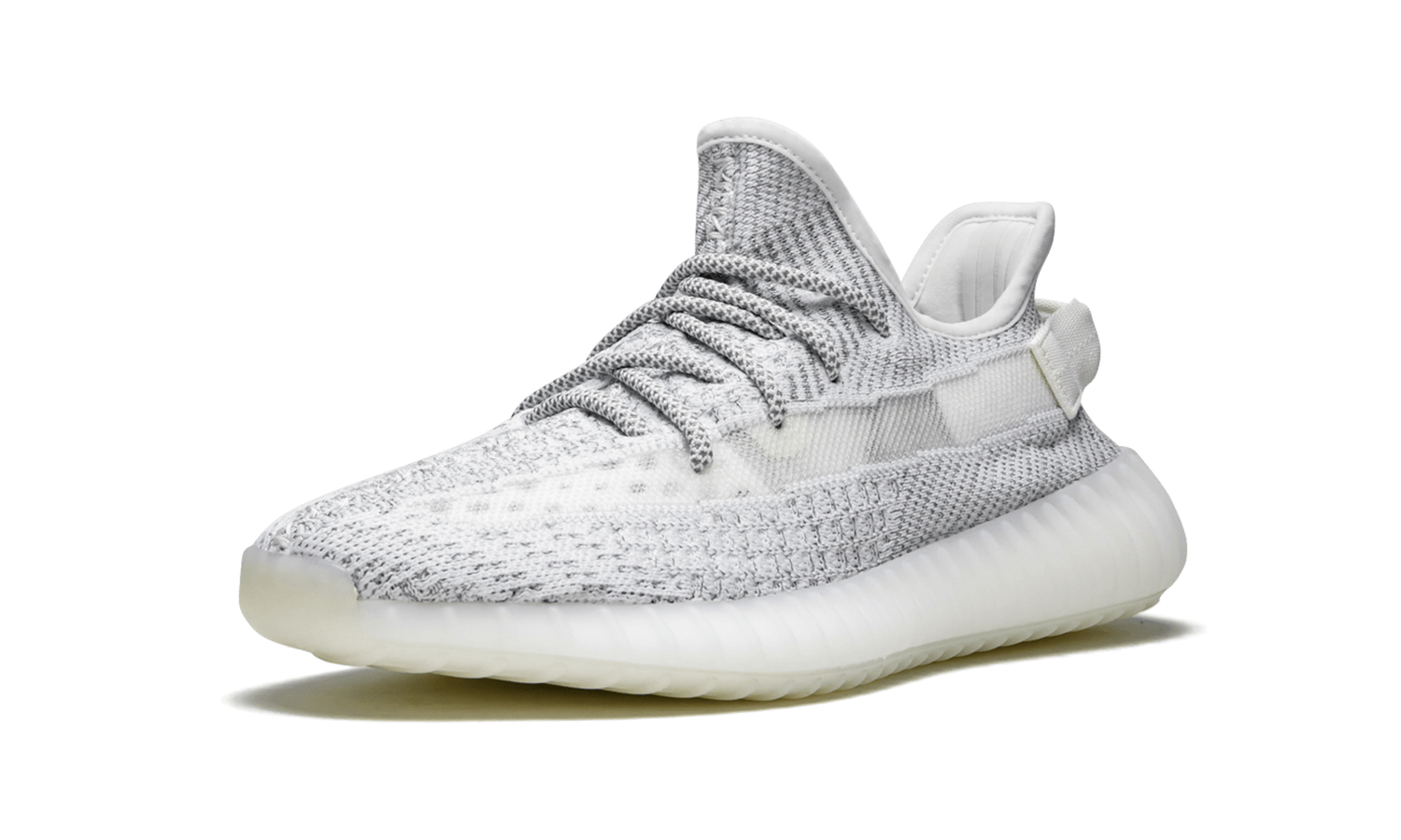 Static hot sale reflective yeezys