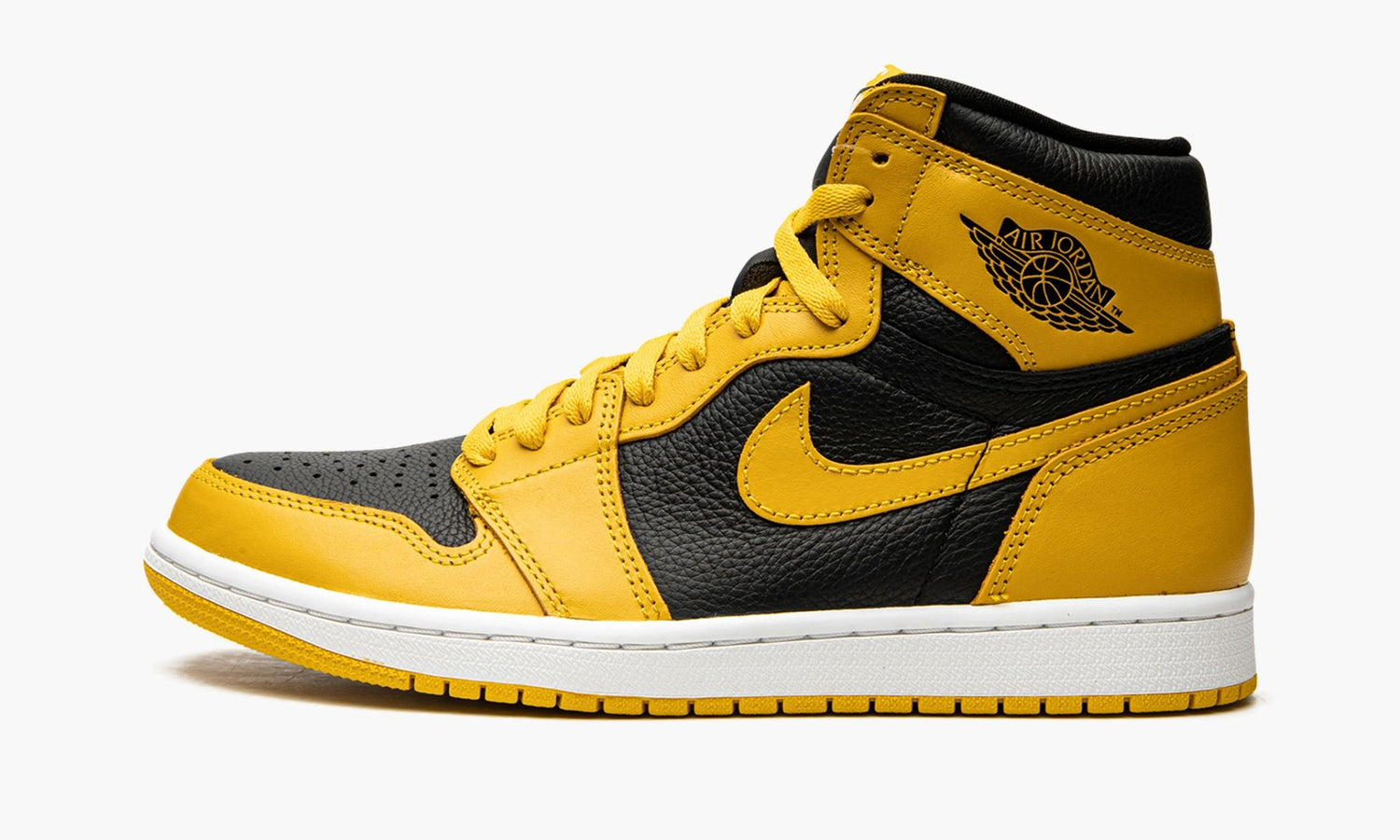 Yellow and black jordan 1 high top online
