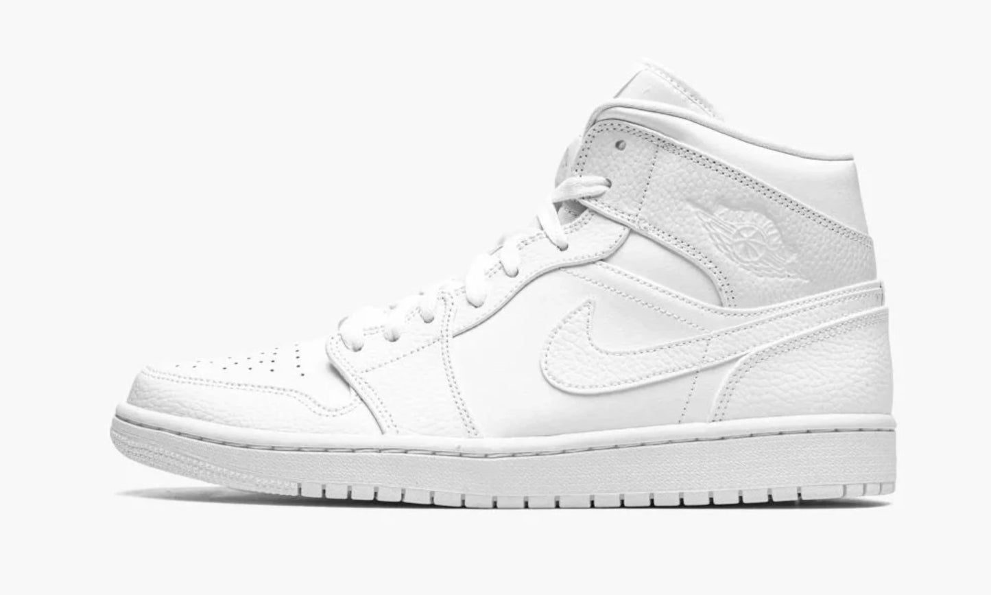 Nike air jordan mid 1 white outlet