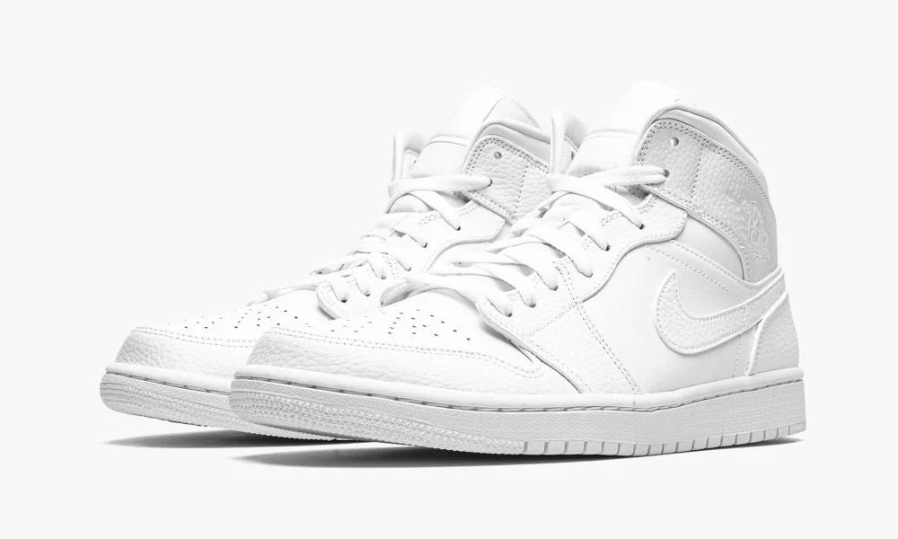 Nike air jordan top 1 mid weiß