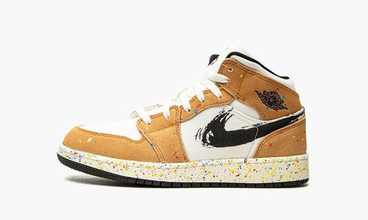 Air Jordan 1 Mid SE GS "Brushstroke" - DA8006 100 | Grailshop