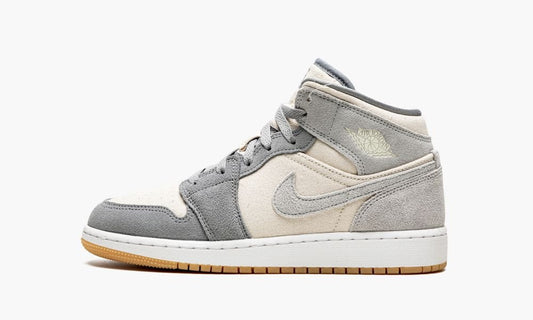 Air Jordan1 Mid SE GS "Coconut Milk / Particle Grey" - DN4346 100 | Grailshop