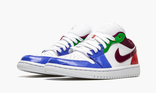 Air Jordan 1 Low SE WMNS "White / Multicolor" - DB5455 100