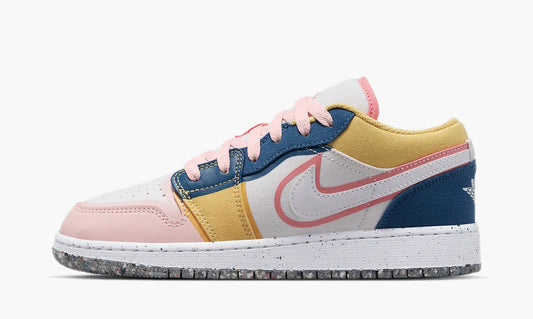 Nike Air Jordan 1 Low GS "Multi-Color Canvas" - DV1323 100 | Grailshop