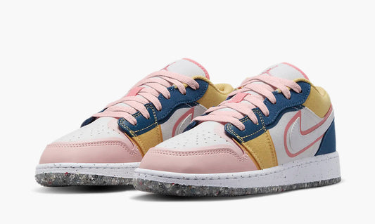 Nike Air Jordan 1 Low GS "Multi-Color Canvas" - DV1323 100 | Grailshop