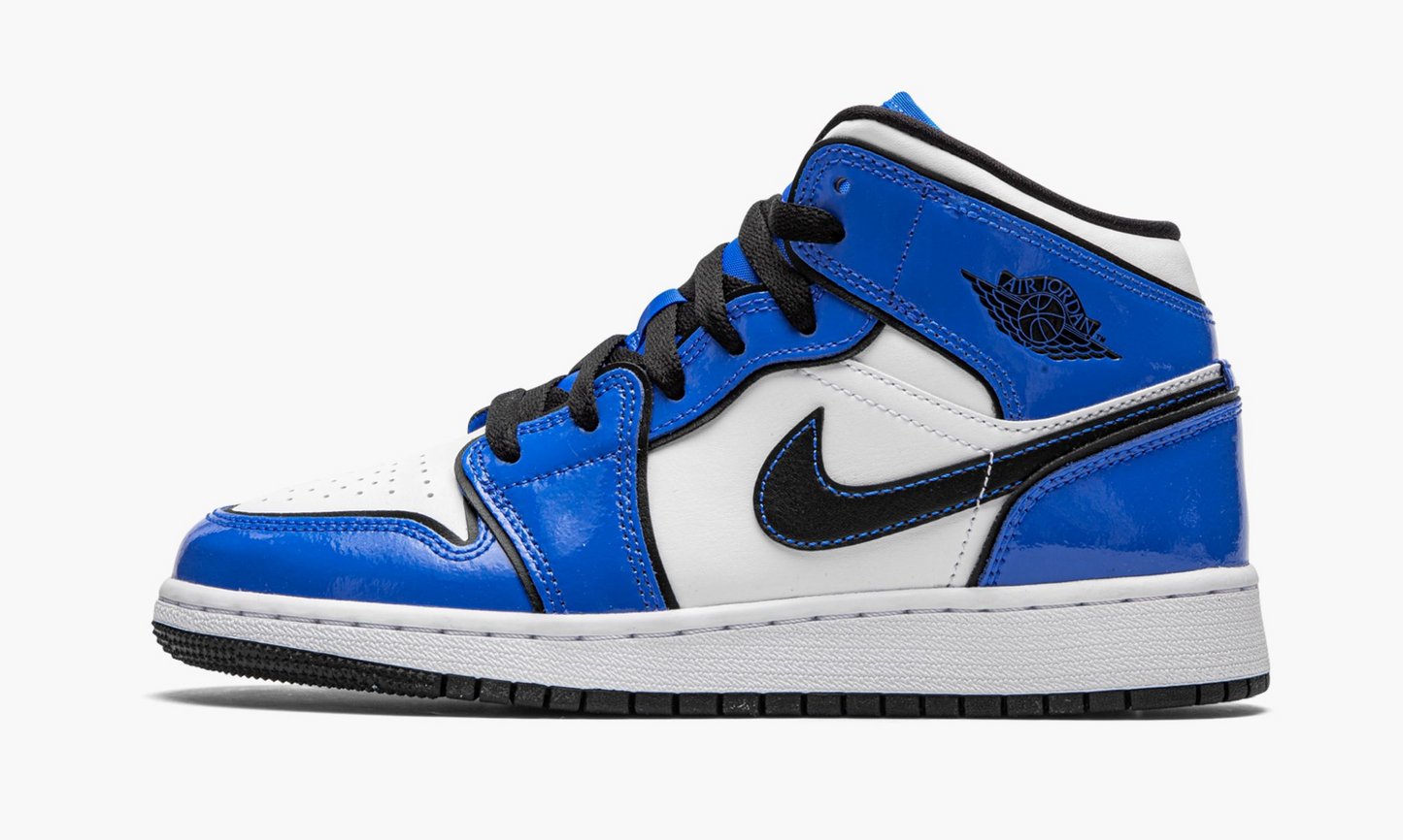 Nike air jordan 1 mid blue best sale