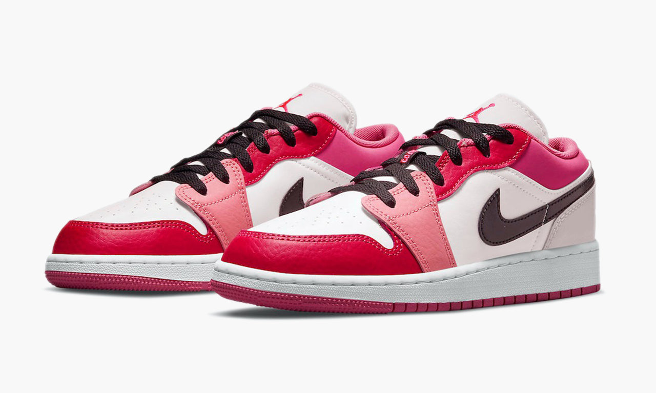 Nike Jordan 1 Low GS "Pink Red" - 553560 162 | Grailshop