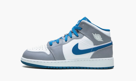 Jordan 1 Mid GS "True Blue Cement" - DQ8423 014 | Grailshop
