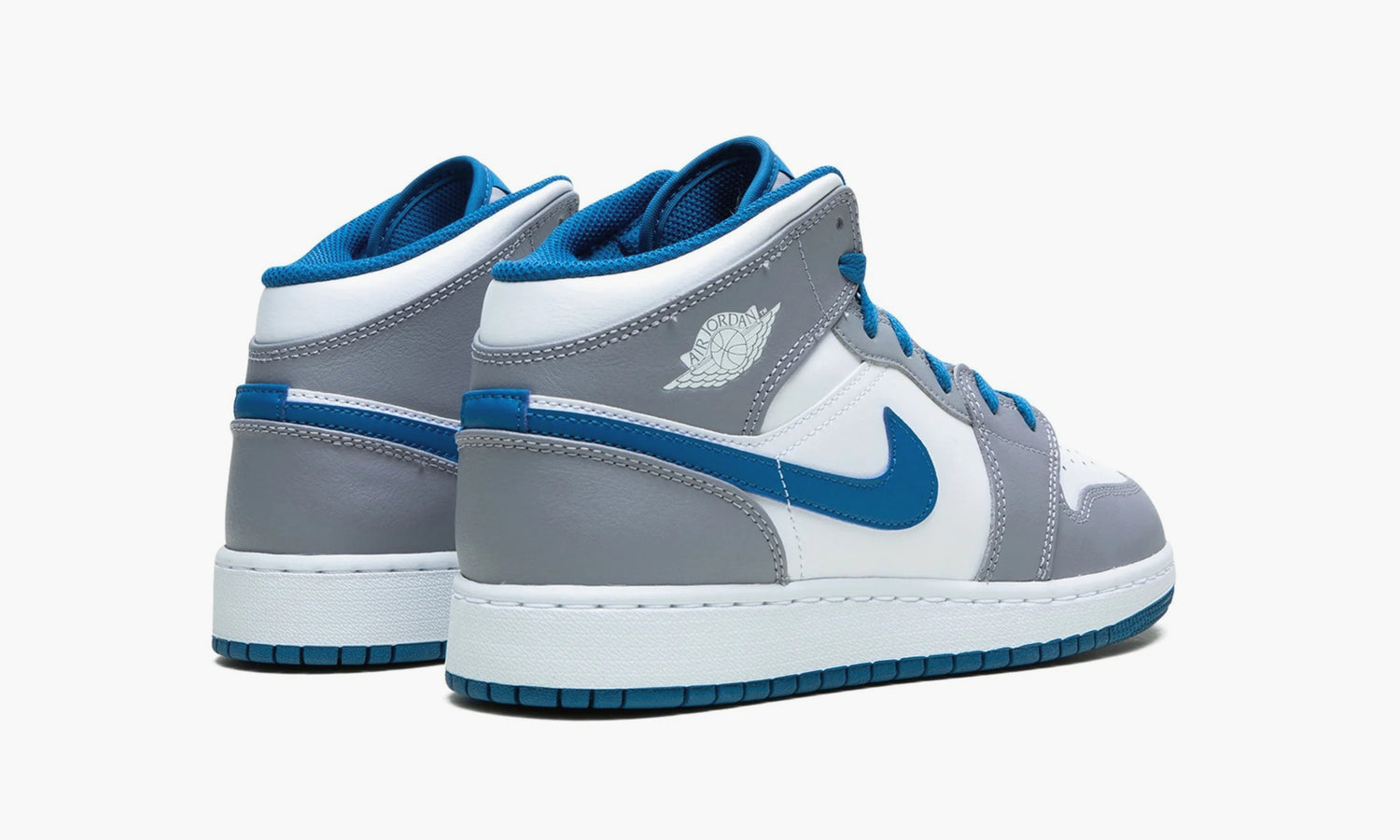 Jordan 1 Mid GS "True Blue Cement" - DQ8423 014 | Grailshop