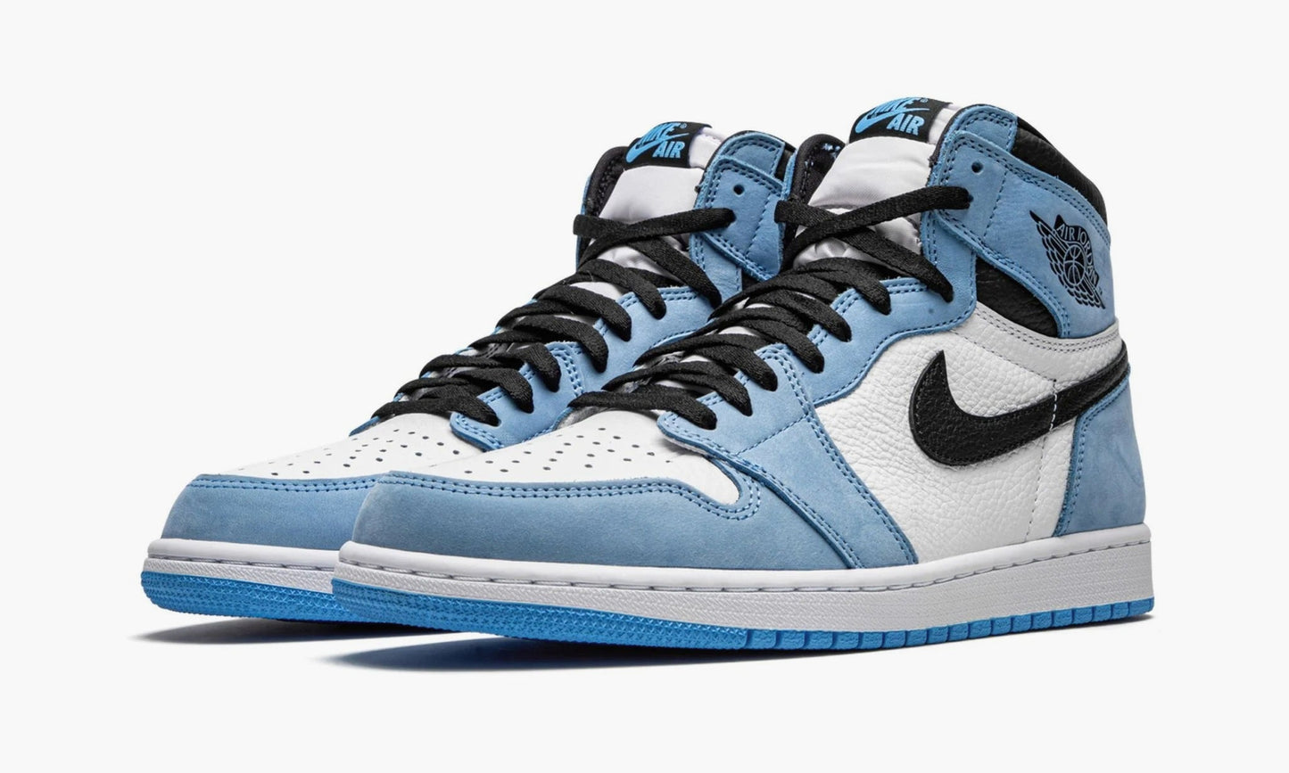 Nike Air Jordan 1 Retro High "White University Blue Black" - 555088 134 | Grailshop