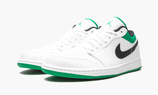 Nike Air Jordan 1 Low "White Lucky Green Black" - 553558-129 | Grailshop